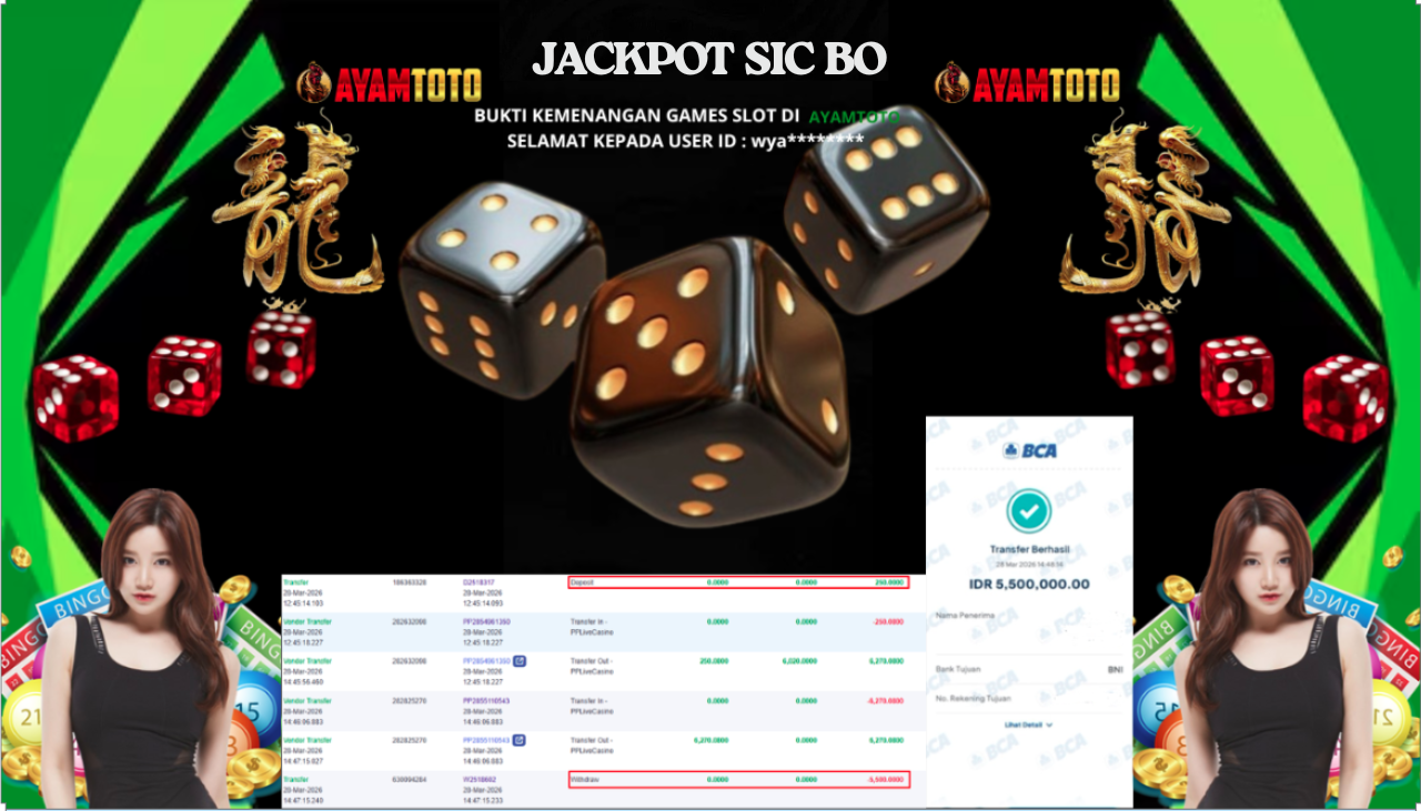BUKTI JACKPOT PLAYER AYAMTOTO